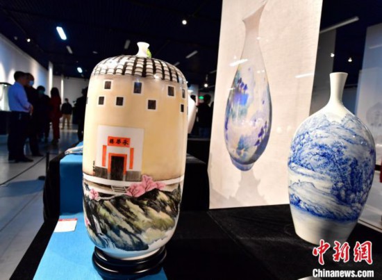 百餘件德化陶瓷精品亮相福州