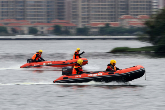 厦门市港区消防救援站获评“最美海上搜救人”